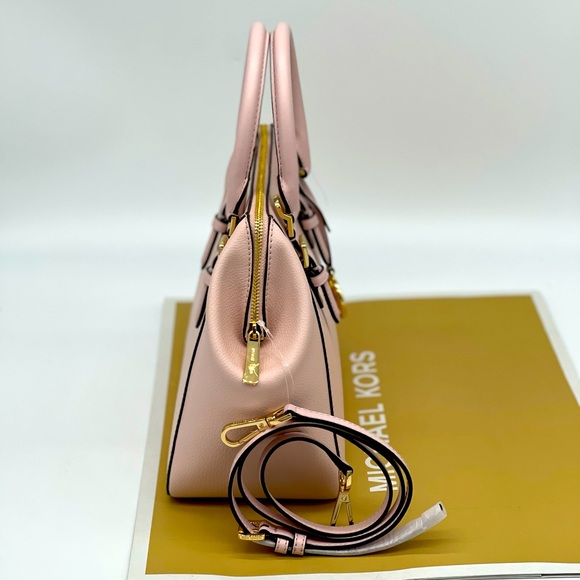 Michael Kors Charlotte Satchel & Double Zip Wallet - Picture 7 of 13